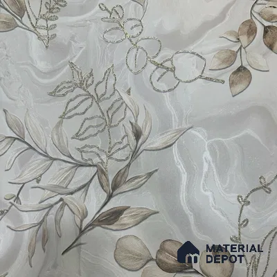 MH 240 | 10 Meter x 21 Inches Florals Look Wallpaper - 57.37 Sq. Ft. | Minimum 15% wastage during installation