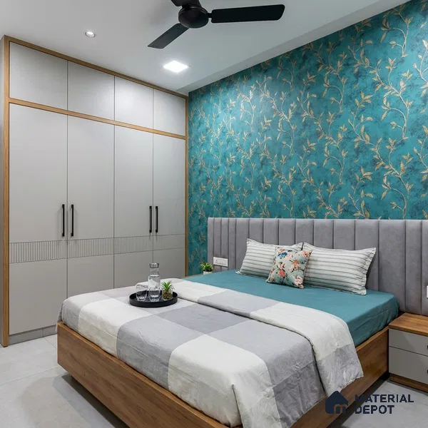 MH 222 | 10 Meter x 21 Inches Florals Look Wallpaper - 57.37 Sq. Ft.
