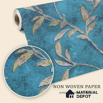 MH 222 | 10 Meter x 21 Inches Florals Look Wallpaper - 57.37 Sq. Ft.