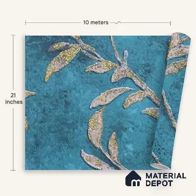 MH 222 | 10 Meter x 21 Inches Florals Look Wallpaper - 57.37 Sq. Ft.