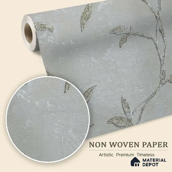 MH 221 | 10 Meter x 21 Inches Florals Look Wallpaper - 57.37 Sq. Ft.