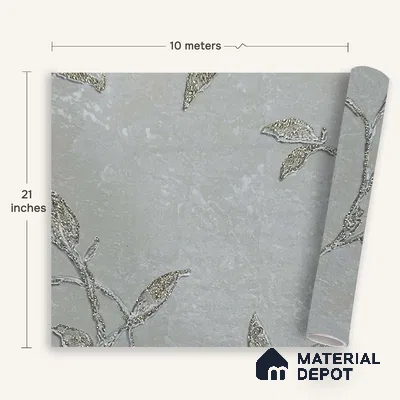 MH 221 | 10 Meter x 21 Inches Florals Look Wallpaper - 57.37 Sq. Ft.