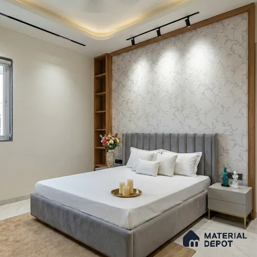 MH 223 | 10 Meter x 21 Inches Florals Look Wallpaper - 57.37 Sq. Ft. | Minimum 15% wastage during installation