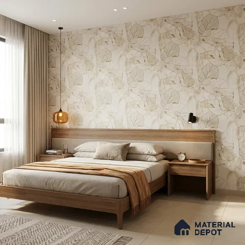MH 235 | 10 Meter x 21 Inches Florals Look Wallpaper - 57.37 Sq. Ft.