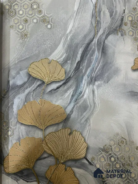 MH 201 | 10 Meter x 21 Inches Florals Look Wallpaper - 57.37 Sq. Ft. | Minimum 15% wastage during installation