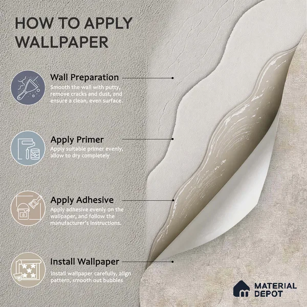12131 | 5 Meter x 42 Inches Fabric Look Wallpaper - 57.41 Sq. Ft. | Minimum 10% wastage during installation