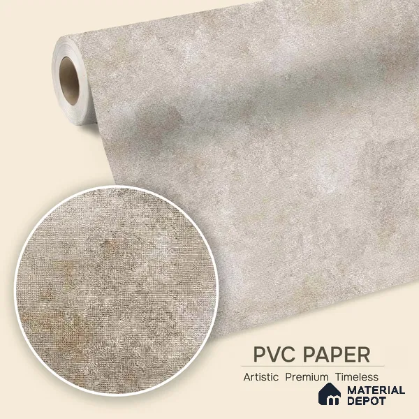 12131 | 5 Meter x 42 Inches Fabric Look Wallpaper - 57.41 Sq. Ft. | Minimum 10% wastage during installation