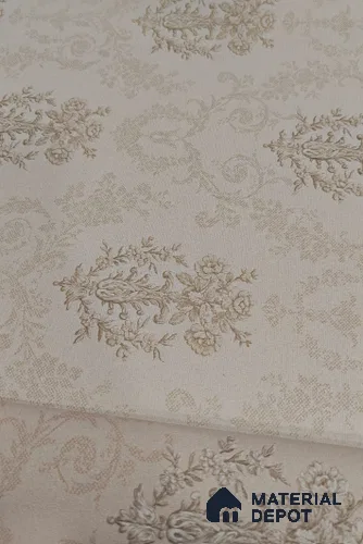 10129-1 | 17 ft x 3.7 ft (44.4 Inches) Damask Look Wallpaper - 62.9 Sq. Ft.