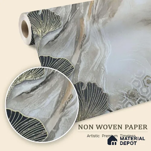 MH 203 | 10 Meter x 21 Inches Florals Look Wallpaper - 57.37 Sq. Ft. | Minimum 15% wastage during installation