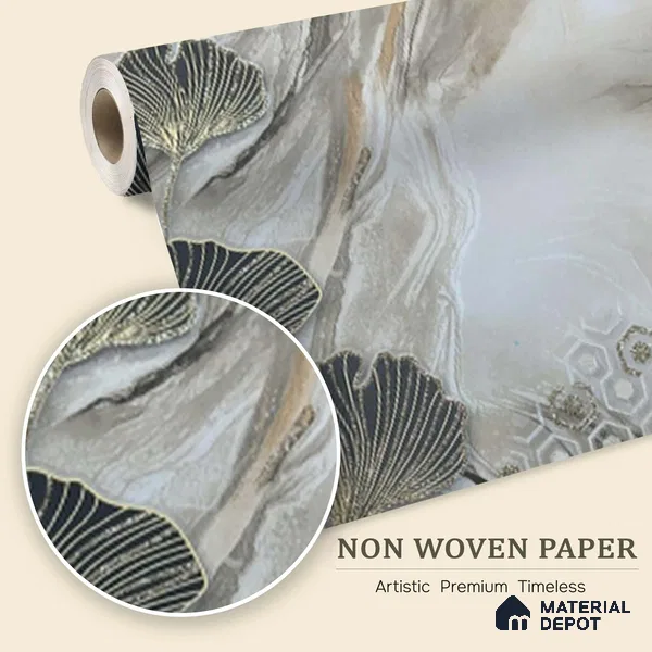 MH 203 | 10 Meter x 21 Inches Florals Look Wallpaper - 57.37 Sq. Ft. | Minimum 15% wastage during installation