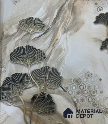 MH 203 | 10 Meter x 21 Inches Florals Look Wallpaper - 57.37 Sq. Ft. | Minimum 15% wastage during installation