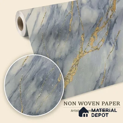 MH 231 | 10 Meter x 21 Inches Marble Look Wallpaper - 57.37 Sq. Ft.