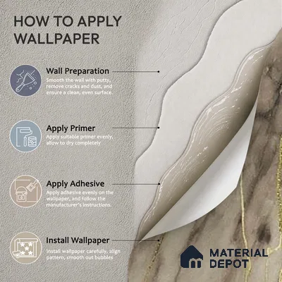 MH 225 | 10 Meter x 21 Inches Marble Look Wallpaper - 57.37 Sq. Ft. | Minimum 10% wastage during installation