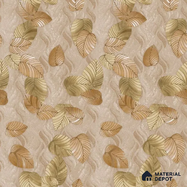 1108 | 10 Meter x 21 Inches Florals Look Wallpaper - 57.37 Sq. Ft. | Minimum 15% wastage during installation