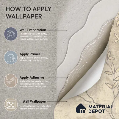 1318 | 10 Meter x 21 Inches Florals Look Wallpaper - 57.41 Sq. Ft. | Minimum 15% wastage during installation