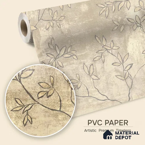 1318 | 10 Meter x 21 Inches Florals Look Wallpaper - 57.41 Sq. Ft. | Minimum 15% wastage during installation