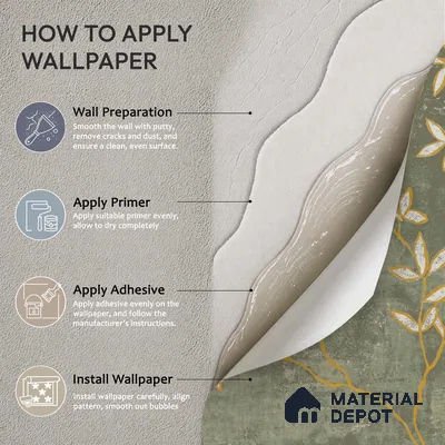 1316 | 10 Meter x 21 Inches Florals Look Wallpaper - 57.41 Sq. Ft. | Minimum 15% wastage during installation