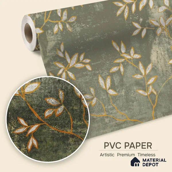 1316 | 10 Meter x 21 Inches Florals Look Wallpaper - 57.41 Sq. Ft. | Minimum 15% wastage during installation