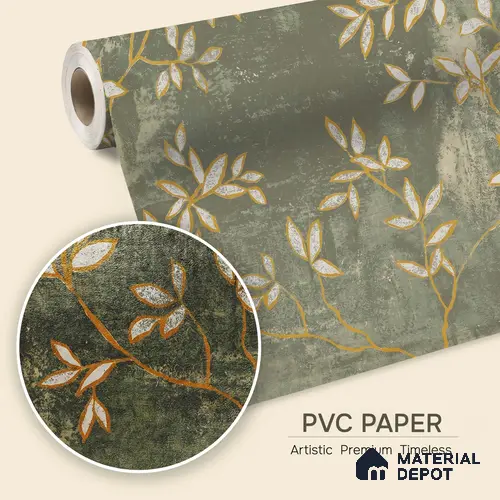 1316 | 10 Meter x 21 Inches Florals Look Wallpaper - 57.41 Sq. Ft. | Minimum 15% wastage during installation