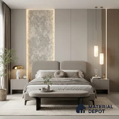 1317 | 10 Meter x 21 Inches Florals Look Wallpaper - 57.41 Sq. Ft. | Minimum 15% wastage during installation