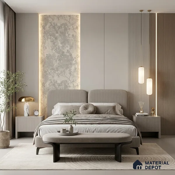 1317 | 10 Meter x 21 Inches Florals Look Wallpaper - 57.41 Sq. Ft. | Minimum 15% wastage during installation