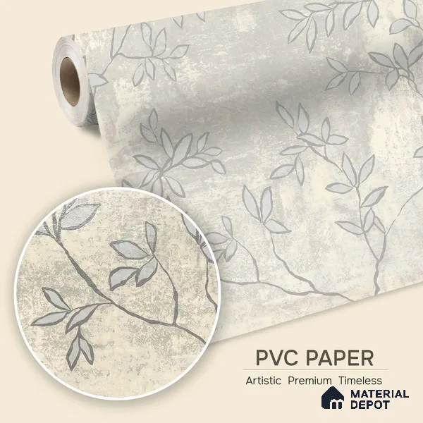1317 | 10 Meter x 21 Inches Florals Look Wallpaper - 57.41 Sq. Ft. | Minimum 15% wastage during installation