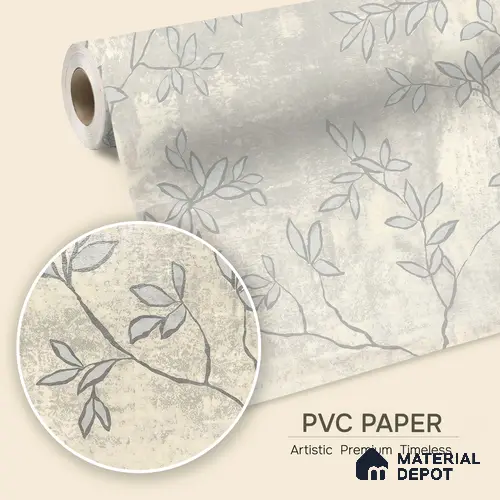 1317 | 10 Meter x 21 Inches Florals Look Wallpaper - 57.41 Sq. Ft. | Minimum 15% wastage during installation
