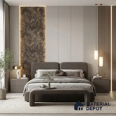 1320 | 10 Meter x 21 Inches Florals Look Wallpaper - 57.41 Sq. Ft. | Minimum 15% wastage during installation