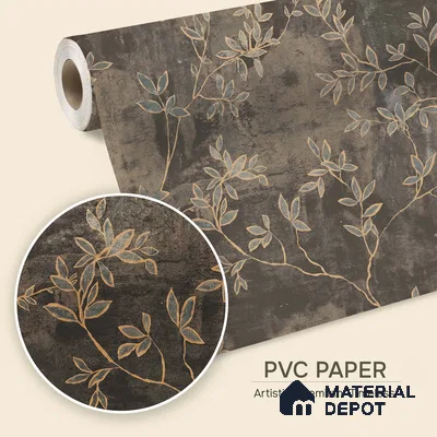 1320 | 10 Meter x 21 Inches Florals Look Wallpaper - 57.41 Sq. Ft. | Minimum 15% wastage during installation