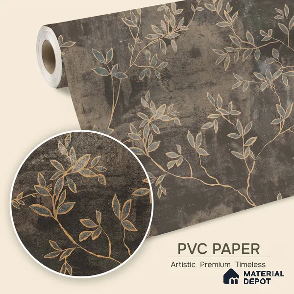 1320 | 10 Meter x 21 Inches Florals Look Wallpaper - 57.41 Sq. Ft. | Minimum 15% wastage during installation