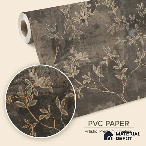 1320 | 10 Meter x 21 Inches Florals Look Wallpaper - 57.41 Sq. Ft. | Minimum 15% wastage during installation