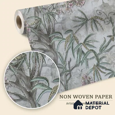 MH 284 | 10 Meter x 21 Inches Florals Look Wallpaper - 57.37 Sq. Ft.