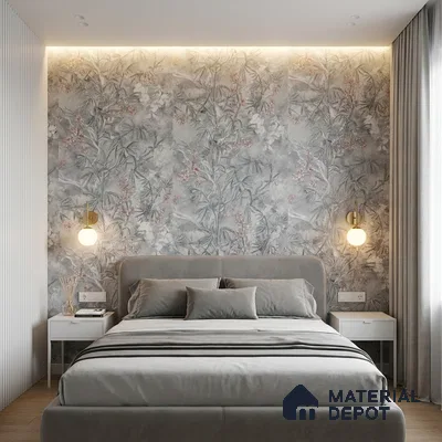 MH 286 | 10 Meter x 21 Inches Florals Look Wallpaper - 57.37 Sq. Ft.