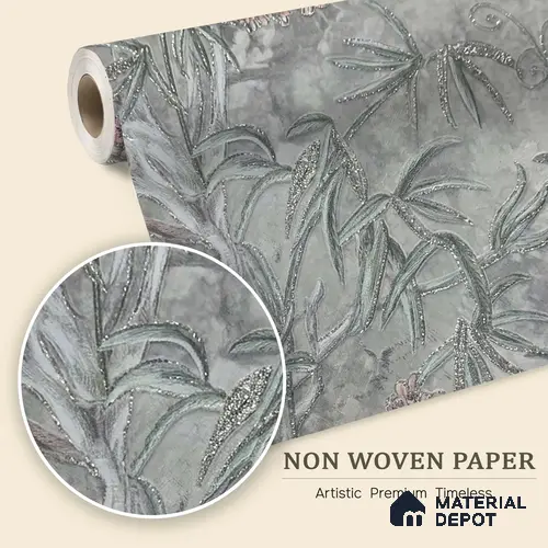 MH 286 | 10 Meter x 21 Inches Florals Look Wallpaper - 57.37 Sq. Ft.