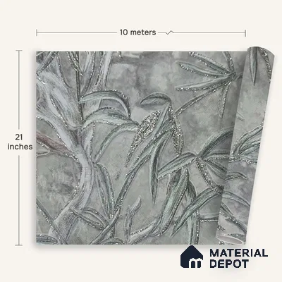 MH 286 | 10 Meter x 21 Inches Florals Look Wallpaper - 57.37 Sq. Ft.