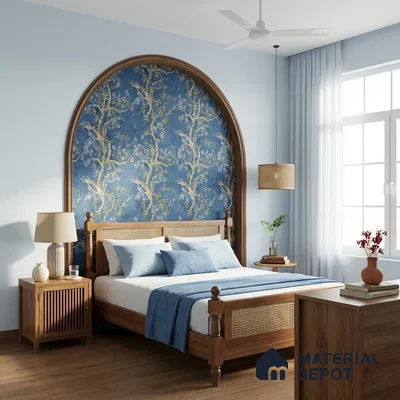 MH 287 | 10 Meter x 21 Inches Florals Look Wallpaper - 57.37 Sq. Ft.