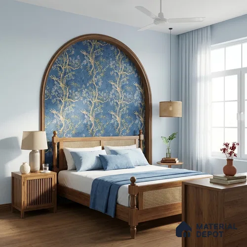 MH 287 | 10 Meter x 21 Inches Florals Look Wallpaper - 57.37 Sq. Ft.