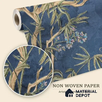 MH 287 | 10 Meter x 21 Inches Florals Look Wallpaper - 57.37 Sq. Ft.