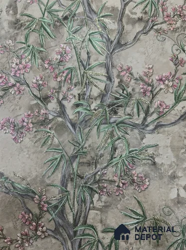 MH 288 | 10 Meter x 21 Inches Florals Look Wallpaper - 57.37 Sq. Ft.