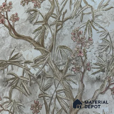 MH 285 | 10 Meter x 21 Inches Marble Look Wallpaper - 57.37 Sq. Ft. | Minimum 10% wastage during installation
