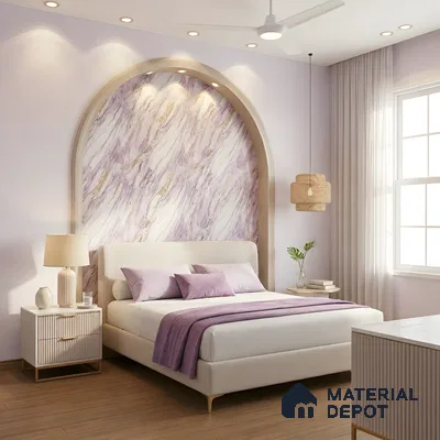 MH 229 | 10 Meter x 21 Inches Marble Look Wallpaper - 57.37 Sq. Ft. | Minimum 10% wastage during installation