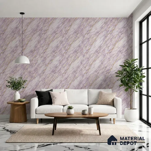 MH 229 | 10 Meter x 21 Inches Marble Look Wallpaper - 57.37 Sq. Ft. | Minimum 10% wastage during installation
