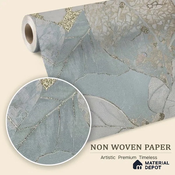 MH 234 | 10 Meter x 21 Inches Marble Look Wallpaper - 57.37 Sq. Ft. | Minimum 10% wastage during installation