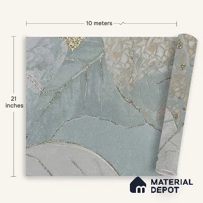 MH 234 | 10 Meter x 21 Inches Marble Look Wallpaper - 57.37 Sq. Ft. | Minimum 10% wastage during installation