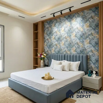 MH 278 | 10 Meter x 21 Inches Patterned Look Wallpaper - 57.37 Sq. Ft.