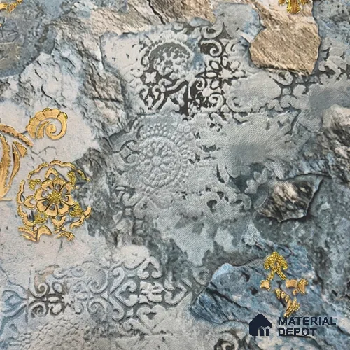 MH 278 | 10 Meter x 21 Inches Patterned Look Wallpaper - 57.37 Sq. Ft.
