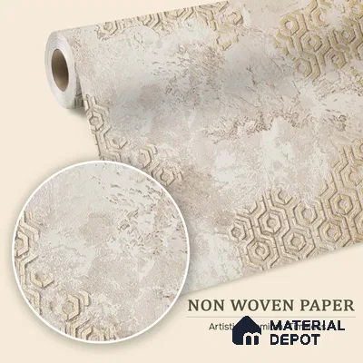 MH 220 | 10 Meter x 21 Inches Patterned Look Wallpaper - 57.37 Sq. Ft.