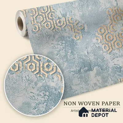 MH 216 | 10 Meter x 21 Inches Marble Look Wallpaper - 57.37 Sq. Ft. | Minimum 10% wastage during installation