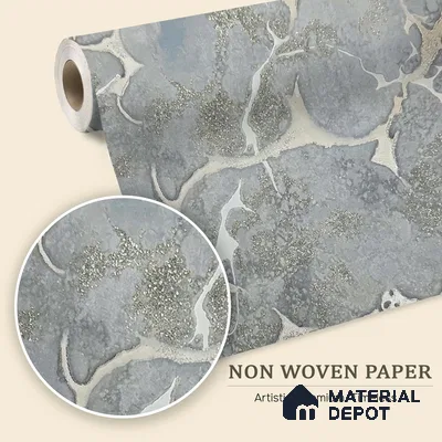 MH 266 | 10 Meter x 21 Inches Marble Look Wallpaper - 57.37 Sq. Ft.