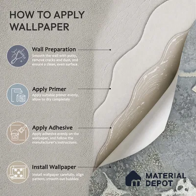 MH 266 | 10 Meter x 21 Inches Marble Look Wallpaper - 57.37 Sq. Ft.